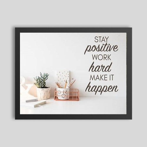 Office Room Quotes Photo Frame