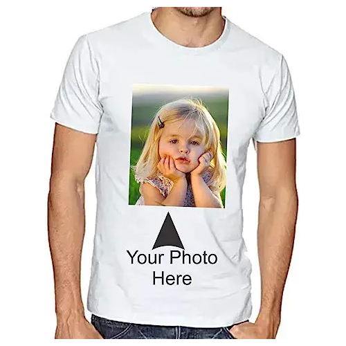 T-shirt with custom photo