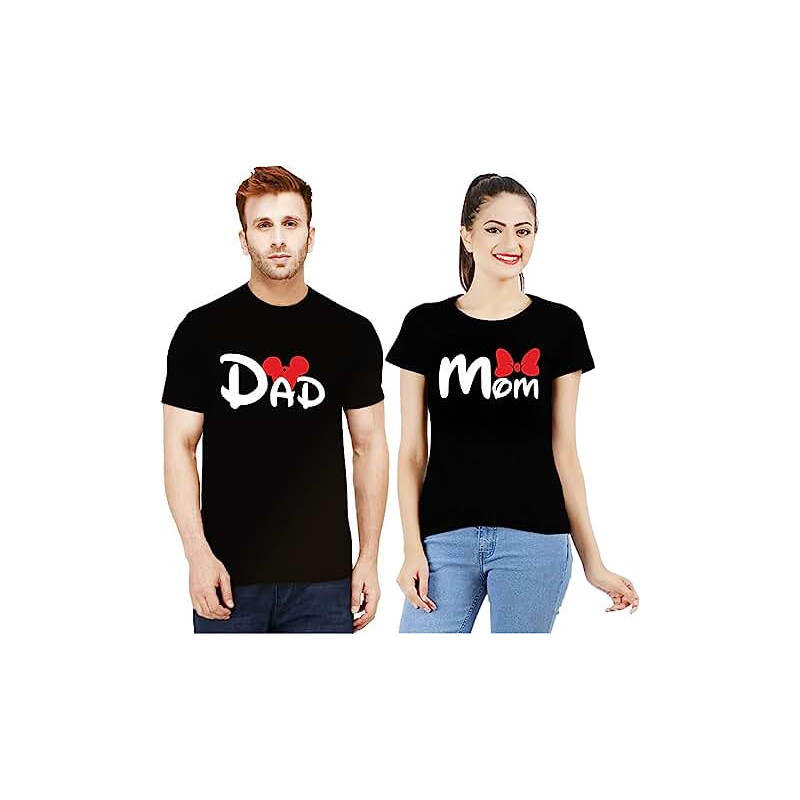 Mom and Dad T-shirts.