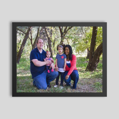 Family Photo Custom Frame