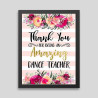 Thankyou Teacher Photo Frame