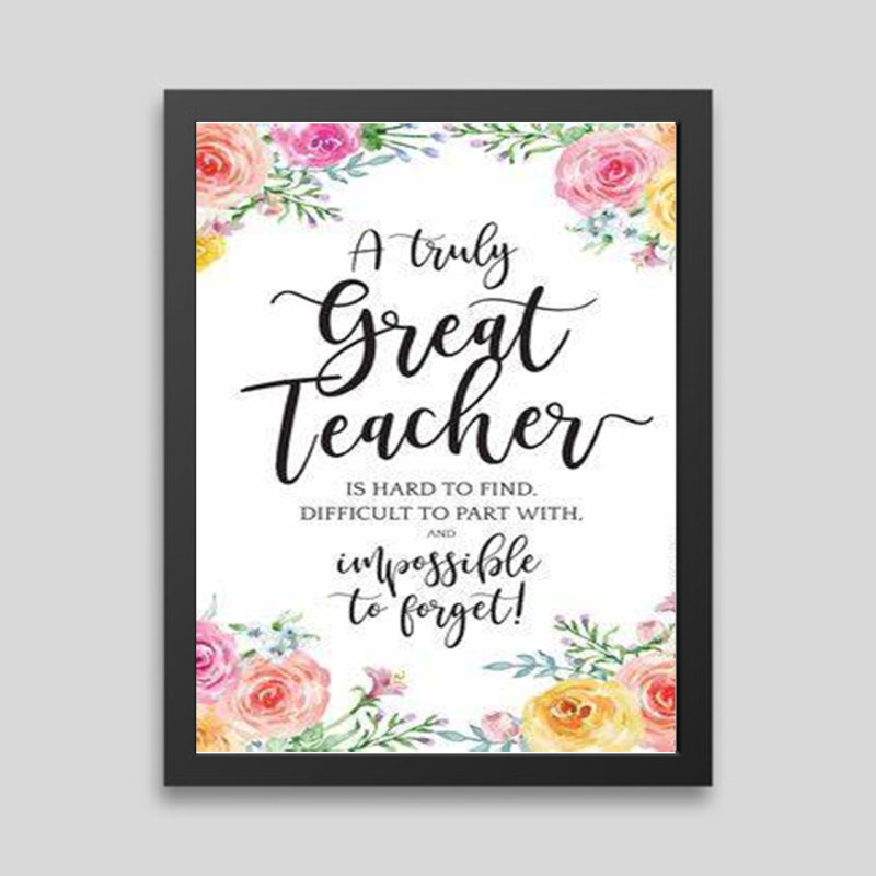 A Great Teacher Photo Frame