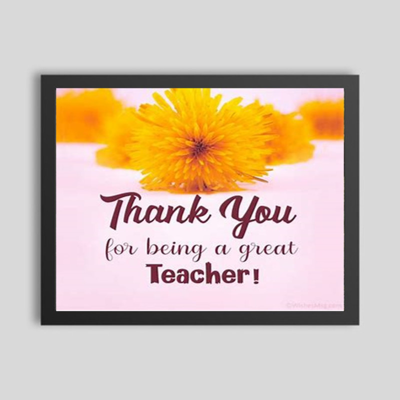 Thankyou Teacher Photo Frame